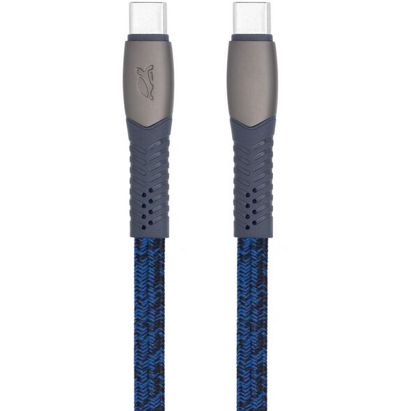 CABLE USB-C TO USB-C 1.2M/BLUE PS6105 BL12 RIVACASE