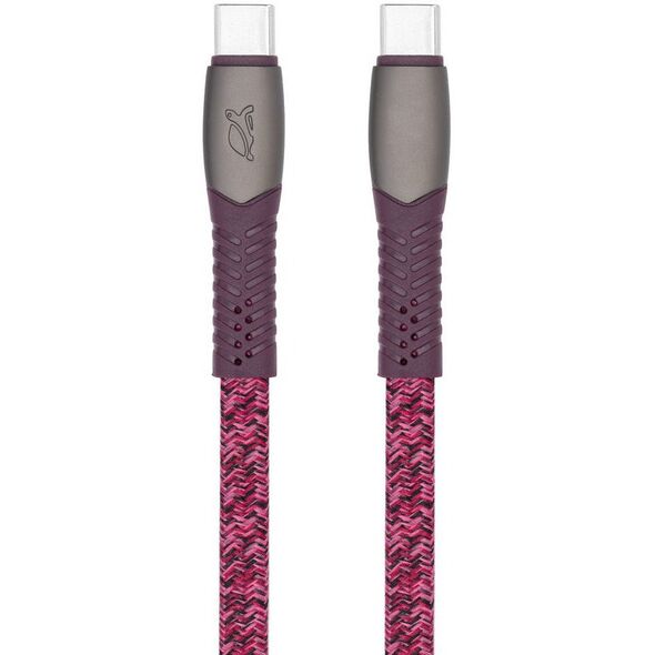CABLE USB-C TO USB-C 1.2M/RED PS6105 RD12 RIVACASE