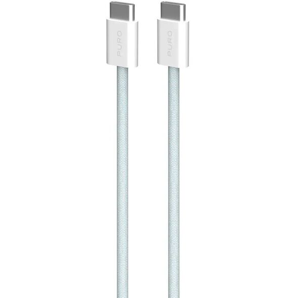 Puro Fabrik 2.0  USB-C to USB-C  60 W  zila - Vads