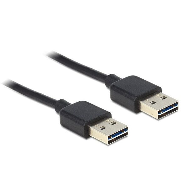 DeLOCK 85556 kabel USB USB 2.0 2 m USB A Czarny