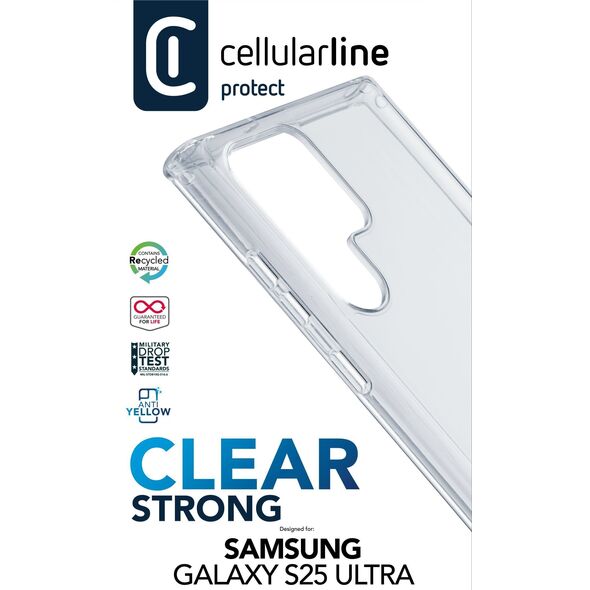 Cellularline 8018080491368 pokrowiec na telefon komórkowy 17,3 cm (6.8") Przezroczysty