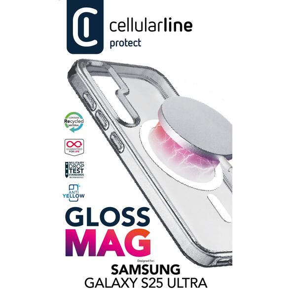 Cellularline 8018080491382 pokrowiec na telefon komórkowy 17,3 cm (6.8") Przezroczysty