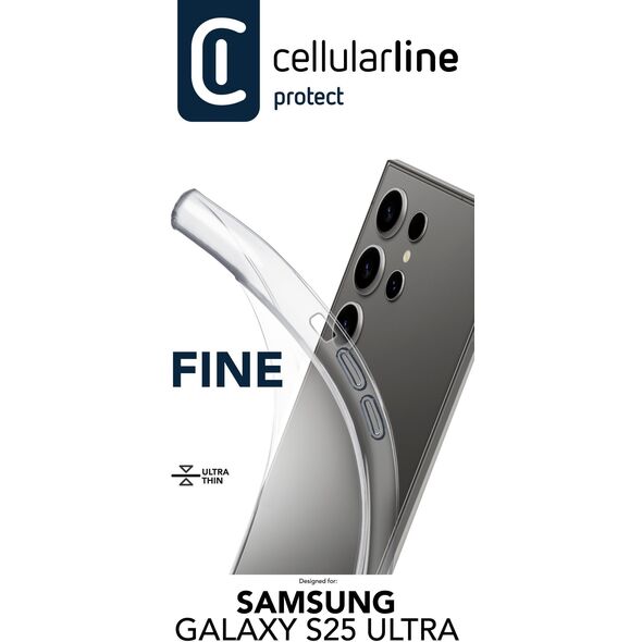 Cellularline 8018080491498 pokrowiec na telefon komórkowy 17,3 cm (6.8") Przezroczysty