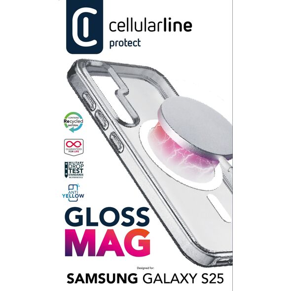 Cellularline 8018080491436 pokrowiec na telefon komórkowy Przezroczysty