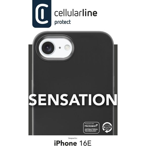 Cellularline 8018080492624 pokrowiec na telefon komórkowy 15,4 cm (6.06") Czarny