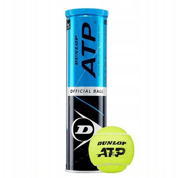 Tennis balls DUNLOP ATP OFFICIAL TOUR Premium 4-tube ITF