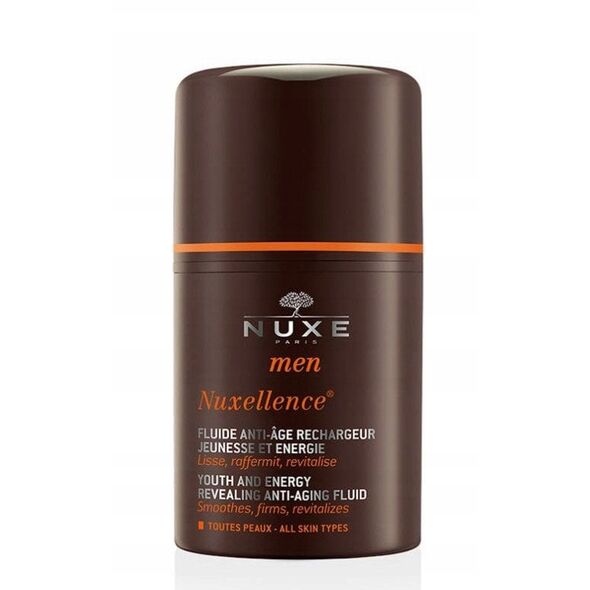 Nuxe, Men Nuxellence Youth and Energy, Anti-Ageing, Fluid, For Face, 50 ml For Men