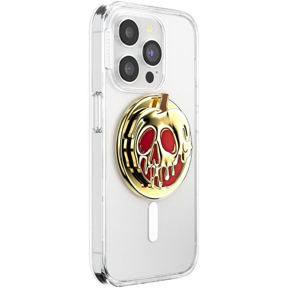Uchwyt i podstawka do telefonu           Popsockets Round Disney Enamel Poison Apple MagSafe złoty 114075