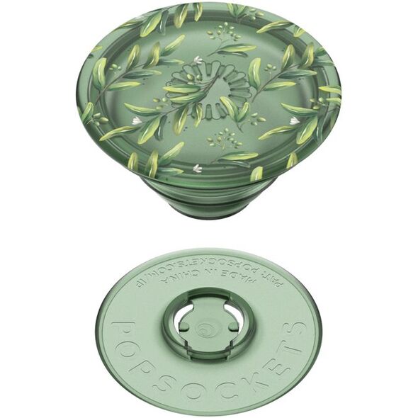 Uchwyt i podstawka do telefonu           Popsockets PlantCore Grip Olive zielony 807373
