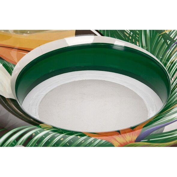 JiLong Dmuchany leżak fotel wodny 106cm 35005 - zielony