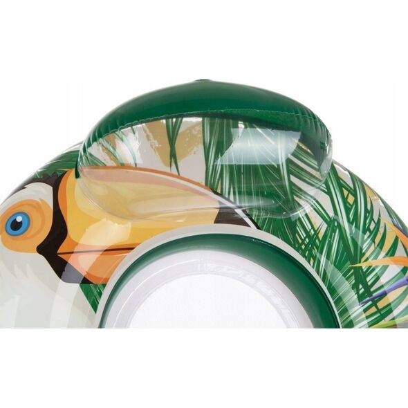 JiLong Dmuchany leżak fotel wodny 106cm 35005 - zielony