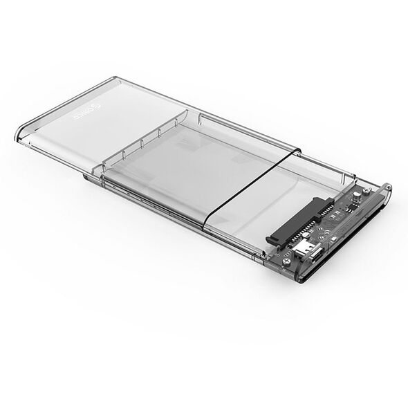 Kieszeń obudowa na dysk 2139C3 2.5'' HDD / SSD USB-C 5Gb/s - przezroczysta ORICO