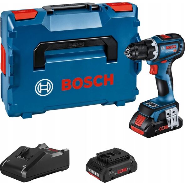 Wiertarko-wkrętarka Bosch GSR 18V-90 C 18 V 2 x akumulator 4 Ah (06019K6005)