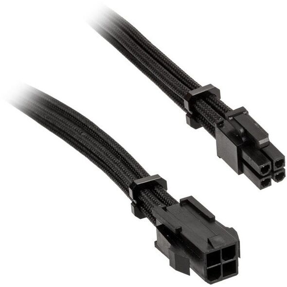 BitFenix ATX/EPS 4-pin - ATX/EPS 4-pin, 0.45m, Μαύρο (BFA-MAC-4ATX45KK-RP)