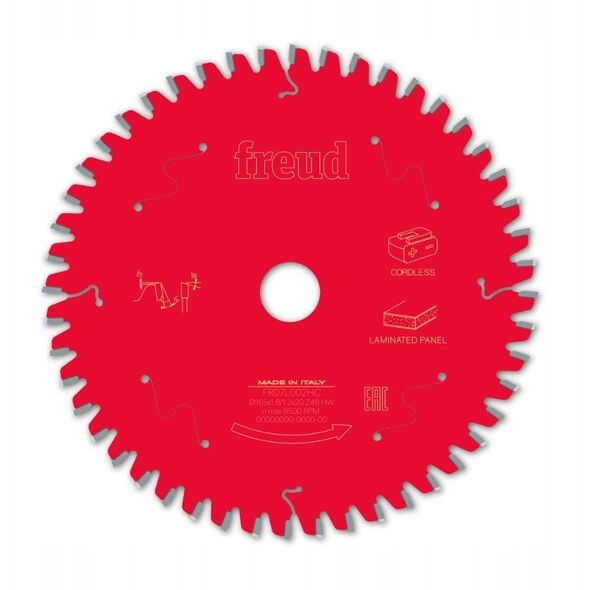 Δίσκος Πριονιού FR07L002HC 165X20-48