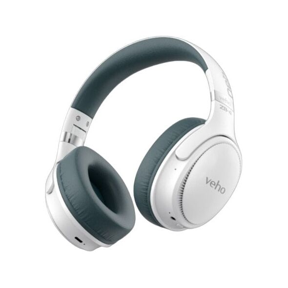 Veho ZB-4 NEB HEADPHONES WITH MIC-W Słuchawki Opaska na głowę Business/Everyday Czarny