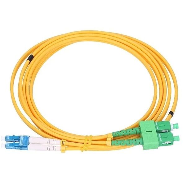 ExtraLink Extralink SC/APC-LC/UPC | Patchcord | Μονότροπο, Διπλό, G657A, 3mm, 2m