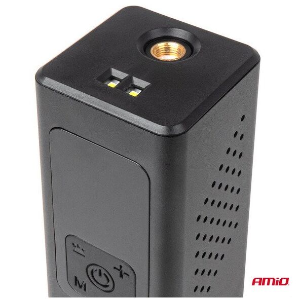 Kompresor samochodowy z wyświetlaczem LED 12V 100W AMIO-04376