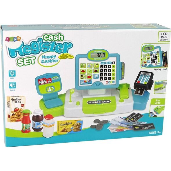 LeanToys Kasa Sklepowa dla Dzieci Waga Terminal