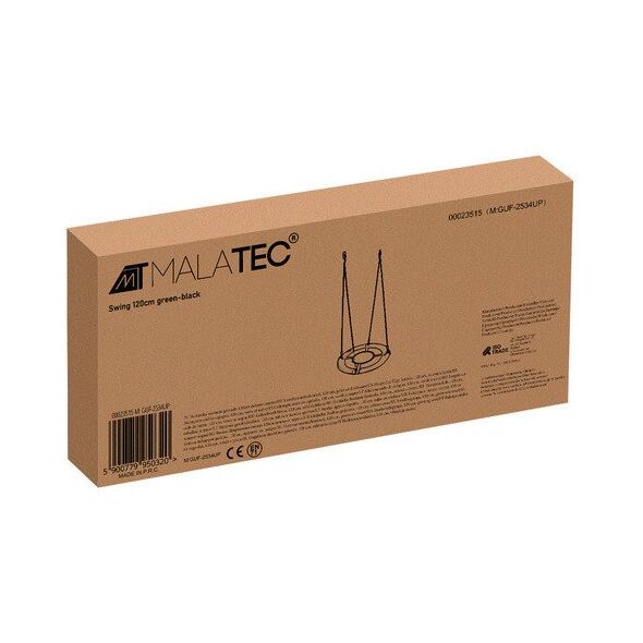 Huśtawka bocianie gniazdo 120cm zie-czar  Malatec 00023515