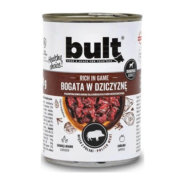 BULT BULT KARMA D/PSA BOGATA W DZICZYZNE PUSZKA 400G