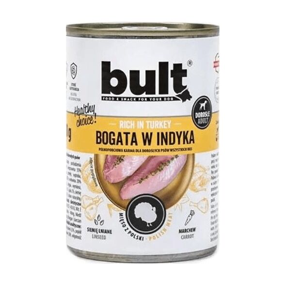 BULT BULT KARMA D/PSA BOGATA W INDYKA PUSZKA 400G