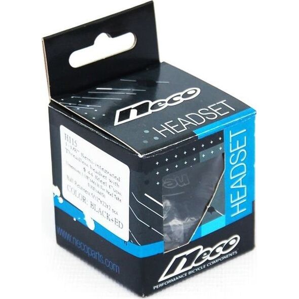 Neco Stery kierownicy Neco H 115 1 1/8" półzintegrowane stal czarny uniwersalny
