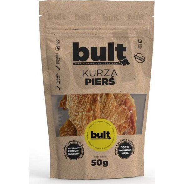 BULT Bult Eko Przysmak Dla Psa Kurza Pierś 50 g