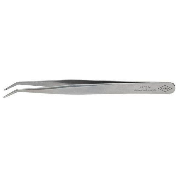 Knipex Pinceta precyzyjna nierdzewna końcówki zagięte SMD 120mm 0,6mm