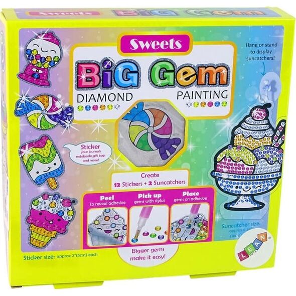 LeanToys HAFT DIAMENTOWY MALOWANIE DIAMENTAMI MOZAIKA 5D