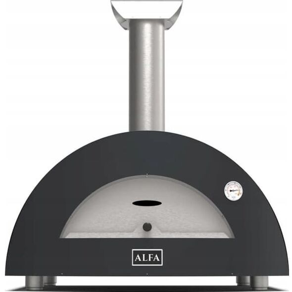 Alfa Forni Μοντέρνος 2 Pizze Υβριδικός-Φούρνος Πίτσας Ardesia Grey
