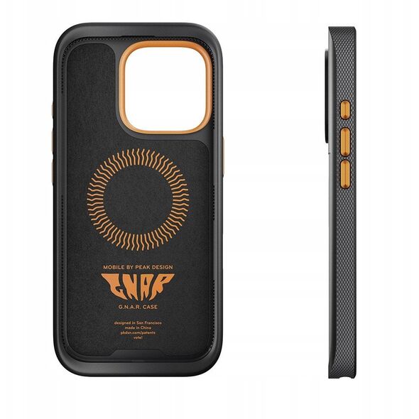 Peak Design Mobile Maximal GNAR Θήκη iPhone 16 Pro Μαύρο - Czarny