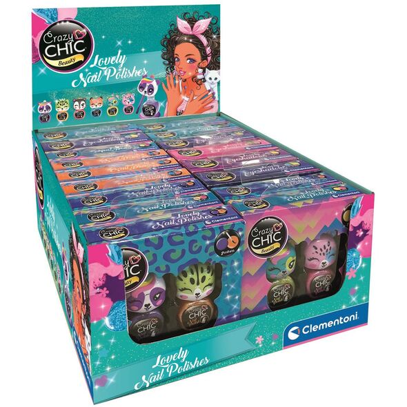 CLE Crazy Chic 2xlakier Lovely 3wz 18/disp 18849