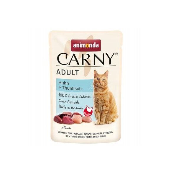 ANIMONDA Carny vielfalt drób mix kawałki 8x85g