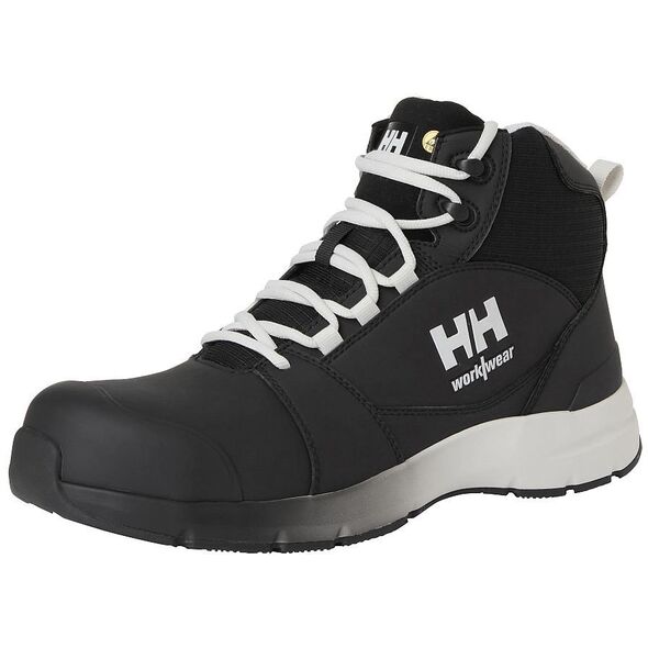 Παπούτσια HELLY HANSEN Barcode MXR Mid S3S, μαύρο/κίτρινο 42