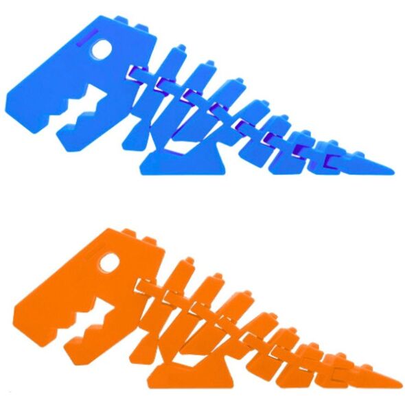 Dinozaur Puzzle Fidget 3D Układanka Elastyczny Do Wyginania Mix LEAN TOYS
