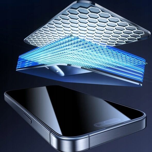 Tempered glass metal frame for Samsung Galaxy S22 Plus / S23 Plus black frame