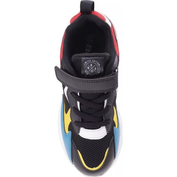 Dziecięce sneakersy Bejo AGEPI TEEN black/green/yellow/red rozmiar 38