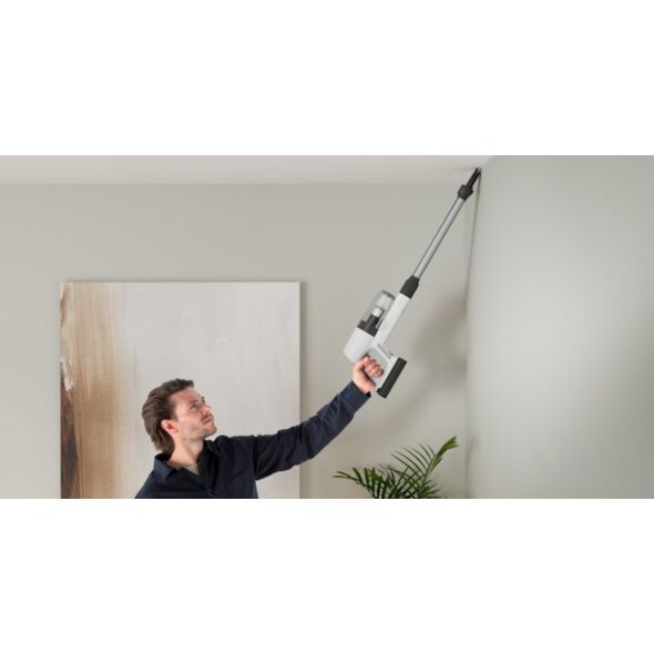Electrolux EP71HB14UV, Stick vacuum, Bagless, Cream, 0.3 L, 11.5 l/s, Rectangular