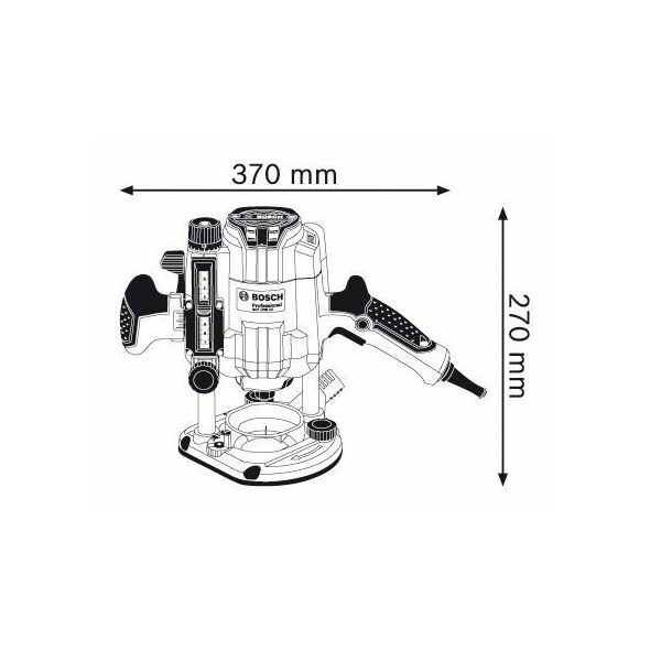 Frezarka Bosch Bosch Frezarka elektryczna GOF 1250 CE blue