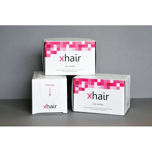 Xhair Papierki do trwałej ondulacji 1000szt.