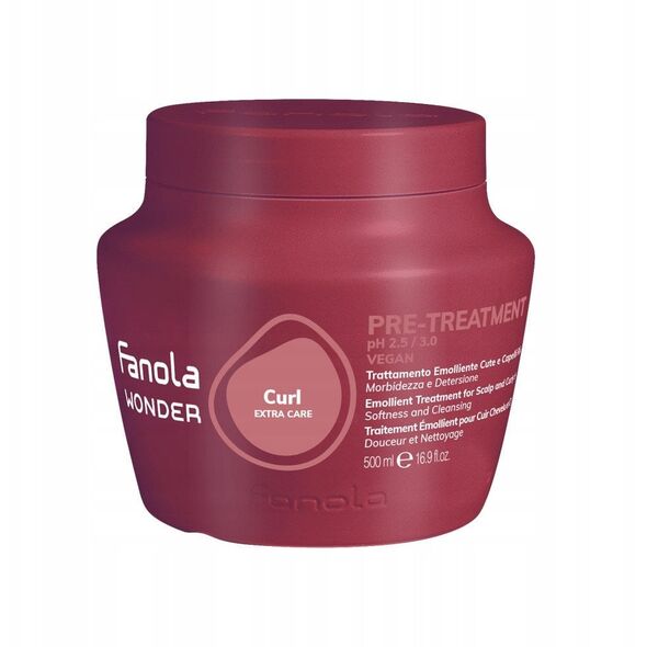 FANOLA_Wonder Curl Extra Care Pre-Treatment προ-σαμπουάν ενυδατικό πριν το λούσιμο 500ml
