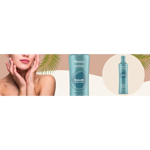 FANOLA_Wonder Smooth Extra Care σαμπουάν λείανσης για τα μαλλιά 350ml