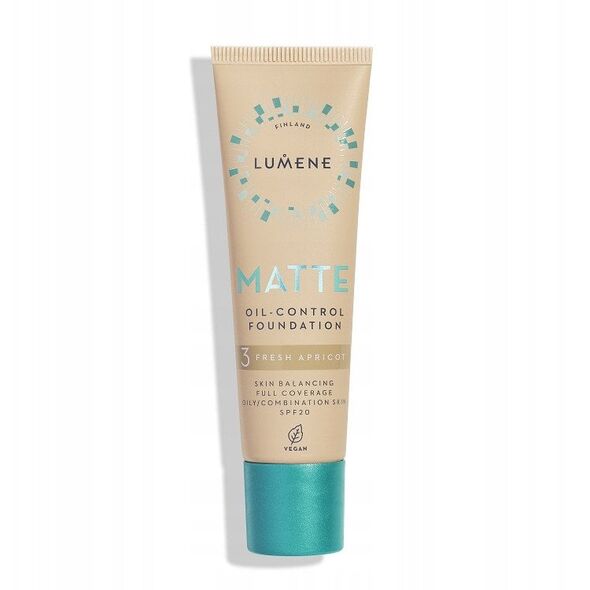 LUMENE_Matte Oil-Control ματ μέικαπ προσώπου SPF20 3 Fresh Apricot 30ml