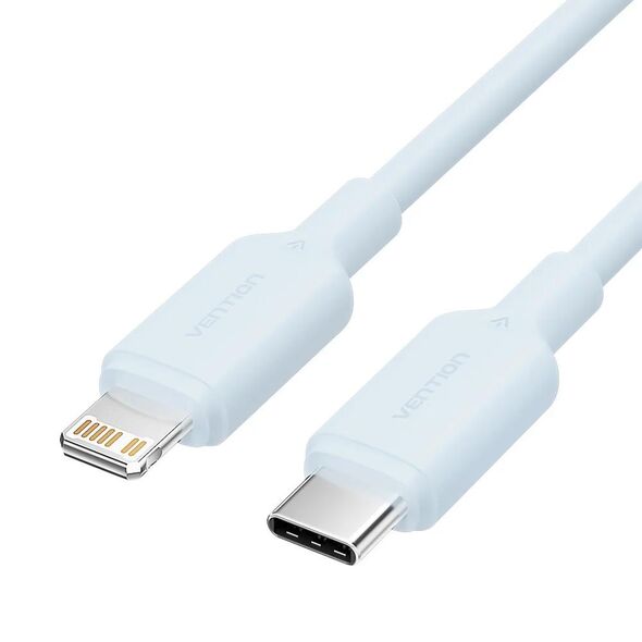 VENTION Type-C Male to Lightning Male 3A Cable 2M Blue PVC Type (LAKSH) (VENLAKSH) έως 12 άτοκες Δόσεις