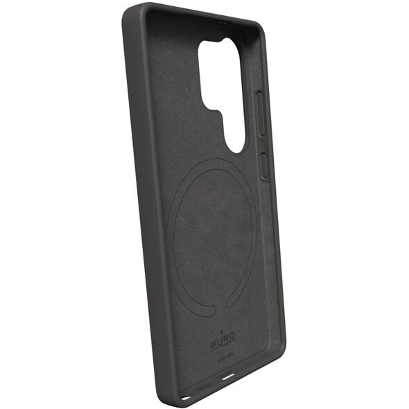 PURO PUSGS25UICONMAGBLK, Cover, Samsung, Galaxy S25 Ultra, 17.5 cm (6.9"), Black