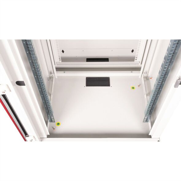 ROLINE Wandgeh�use Pro 48,26cm 19Zoll 20 HE 600x600 BxT zweiteilig schwenkbar grau