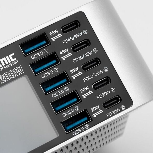 MECHANIC X-Power PLUS DC τροφοδοτικό σέρβις / φορτιστής 200 W +