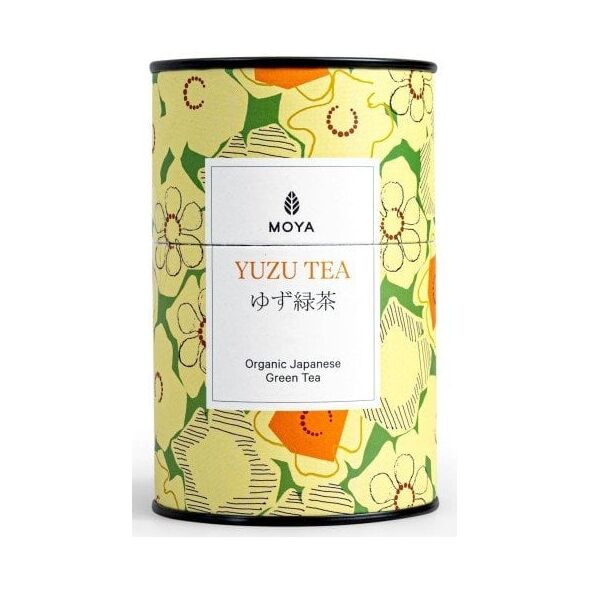 HERBATA ZIELONA YUZU JAPOŃSKA BIO 60 g - MOYA MATCHA
