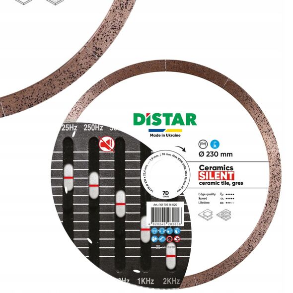 DISTAR DIAMOND BLADE CERAMIC SILENT 230 x 1.9 x 10 x 25.4